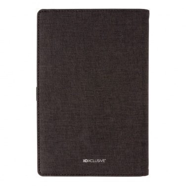 Logo trade business gift photo of: Air 5W wireless charging refillable journal cover A5