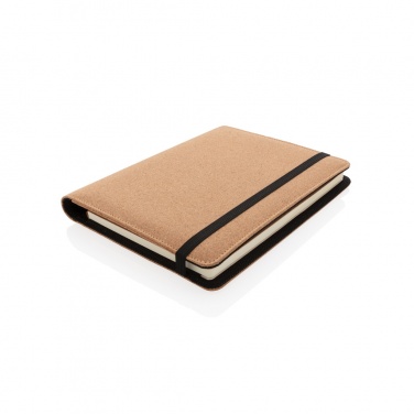 Logotrade promotional merchandise picture of: Deluxe cork portfolio A5 with pen