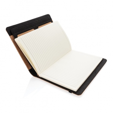 Logotrade promotional gift image of: Deluxe cork portfolio A5 with pen