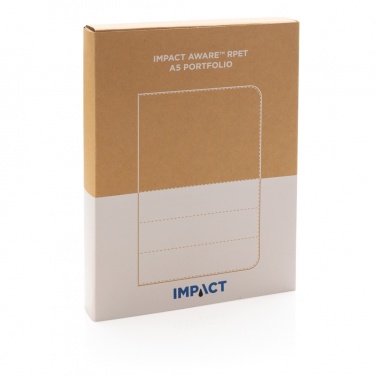 Logo trade promotional merchandise image of: Impact AWARE™ RPET A5 notebook