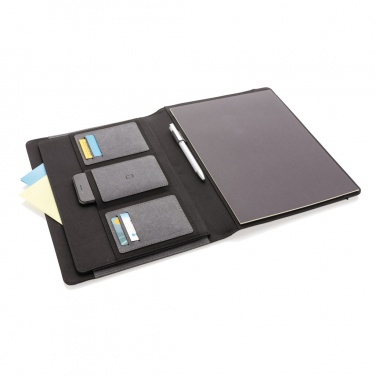 Logo trade corporate gifts picture of: Recycled leather A4 portfolio