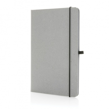 Logo trade promotional products picture of: Recycled leather hardcover notebook A5