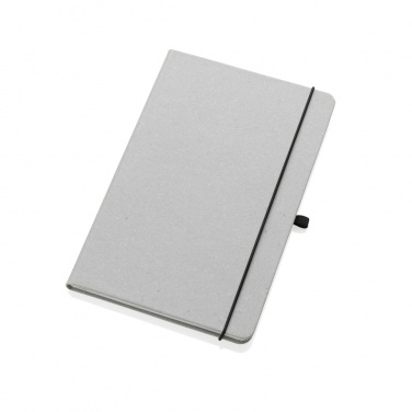 Logo trade advertising products picture of: Recycled leather hardcover notebook A5