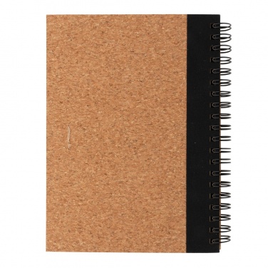 Logotrade corporate gifts photo of: Cork spiral notebook with pen