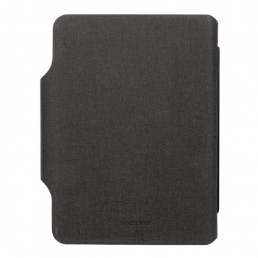 Logo trade promotional giveaways image of: Artic Magnetic 10W wireless charging A5 notebook