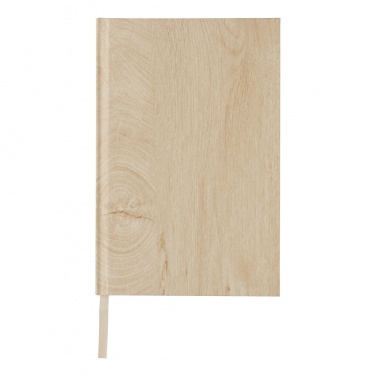 Logotrade advertising products photo of: Kavana wood print A5 notebook