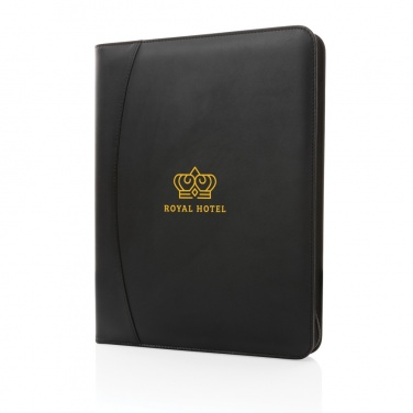 Logo trade promotional giveaway photo of: RCS rPU deluxe tech portfolio with zipper