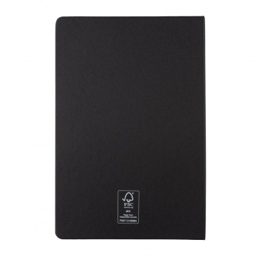 Logo trade business gifts image of: A5 hardcover notebook