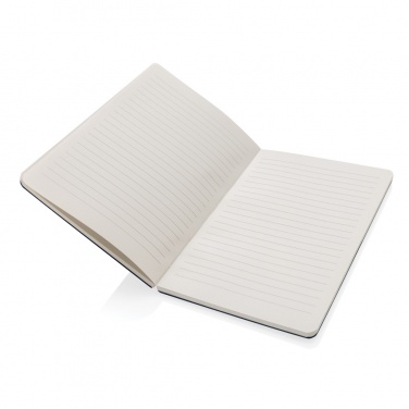 Logo trade promotional merchandise photo of: Phrase GRS certified recycled felt A5 notebook