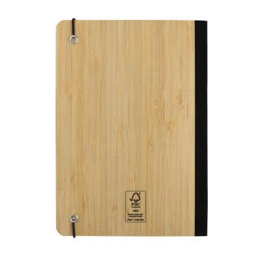 Logotrade promotional product picture of: Scribe bamboo A5 Notebook
