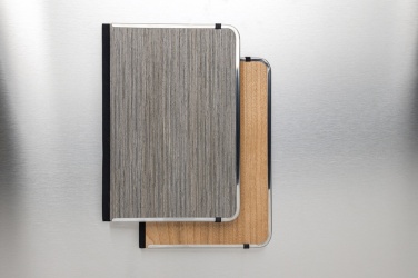 Logo trade business gift photo of: Treeline A5 wooden cover deluxe notebook