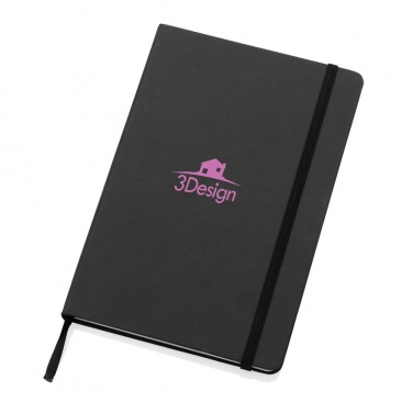 Logo trade advertising products picture of: Craftstone A5 recycled kraft and stonepaper notebook