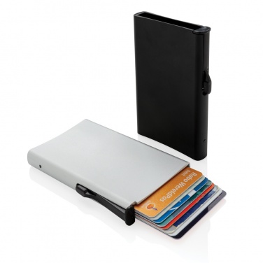 Logo trade promotional giveaways picture of: Standard aluminium RFID cardholder