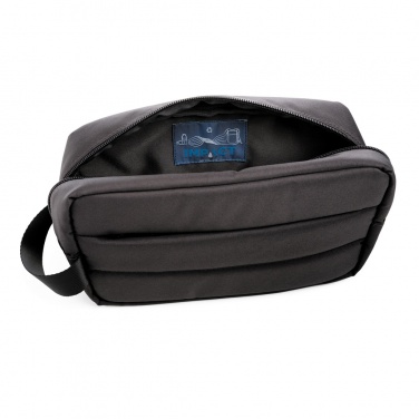Logo trade corporate gift photo of: Impact AWARE™ RPET toiletry bag