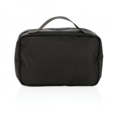 Logo trade promotional merchandise image of: Swiss Peak AWARE™ RPET Voyager toiletry bag