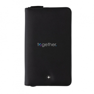 Logotrade promotional product picture of: Swiss Peak Heritage RCS rPU RFID travel wallet