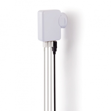 Logotrade promotional gifts photo of: Travel plug with 4 USB ports