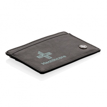 Logo trade promotional gifts image of: RFID anti-skimming card holder