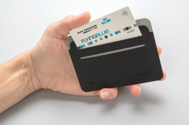 Logo trade promotional items picture of: Quebec RFID safe cardholder