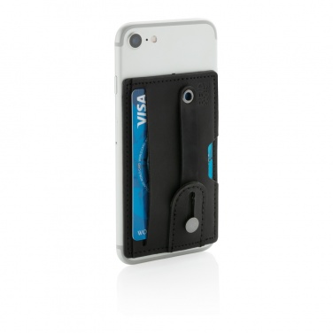 Logo trade promotional items image of: 3-in-1 Phone Card Holder RFID