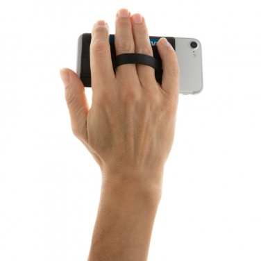 Logo trade promotional item photo of: 3-in-1 Phone Card Holder RFID