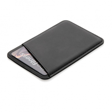 Logo trade promotional item photo of: Magnetic phone card holder