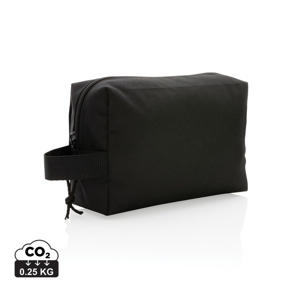 Logotrade promotional item picture of: Impact AWARE™ basic RPET toiletry bag