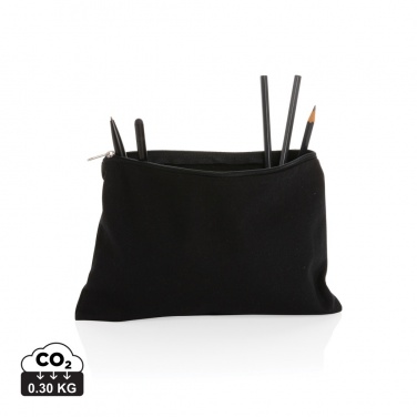 Logo trade advertising products image of: Impact Aware™ 285 gsm rcanvas pencil case undyed