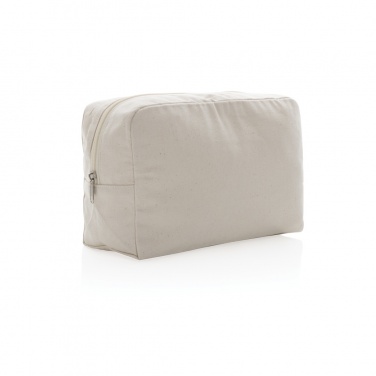 Logotrade promotional gift image of: Impact Aware™ 285 gsm rcanvas toiletry bag undyed