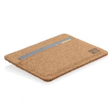 Logotrade advertising products photo of: Cork secure RFID slim wallet