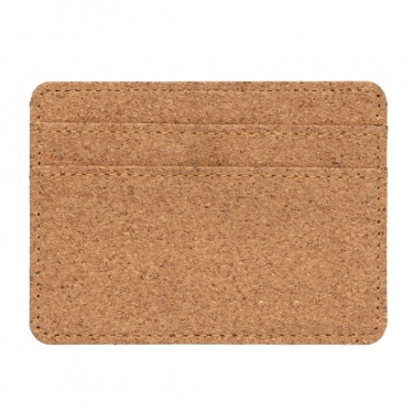 Logo trade promotional giveaways image of: Cork secure RFID slim wallet