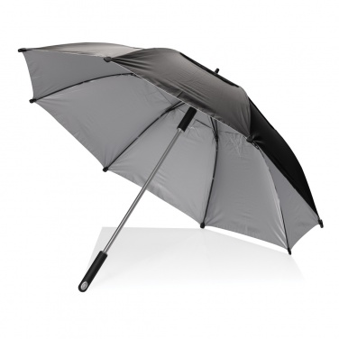 Logo trade promotional merchandise image of: AWARE™ 27' Hurricane storm umbrella