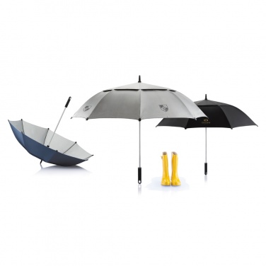 Logo trade promotional gifts picture of: 27” Hurricane storm umbrella
