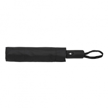 Logo trade promotional products image of: 21" Impact AWARE™ RPET 190T mini auto open umbrella