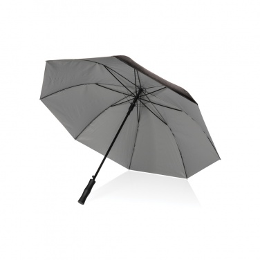 Logotrade business gift image of: 27" Impact AWARE™ RPET 190T dual colour auto open umbrella
