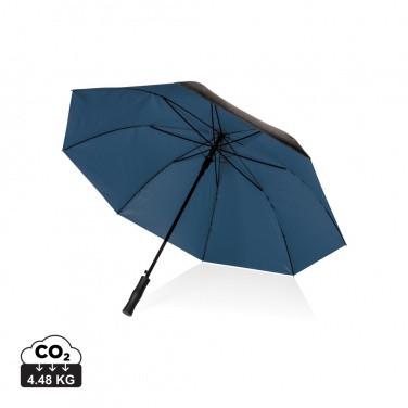 Logotrade promotional item picture of: 27" Impact AWARE™ RPET 190T dual colour auto open umbrella