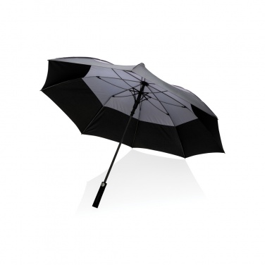 Logotrade corporate gift picture of: 27" Impact AWARE™ RPET 190T auto open stormproof umbrella