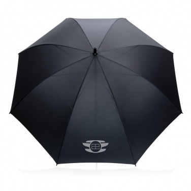 Logo trade corporate gifts picture of: 30" Impact AWARE™ RPET 190T Storm proof umbrella