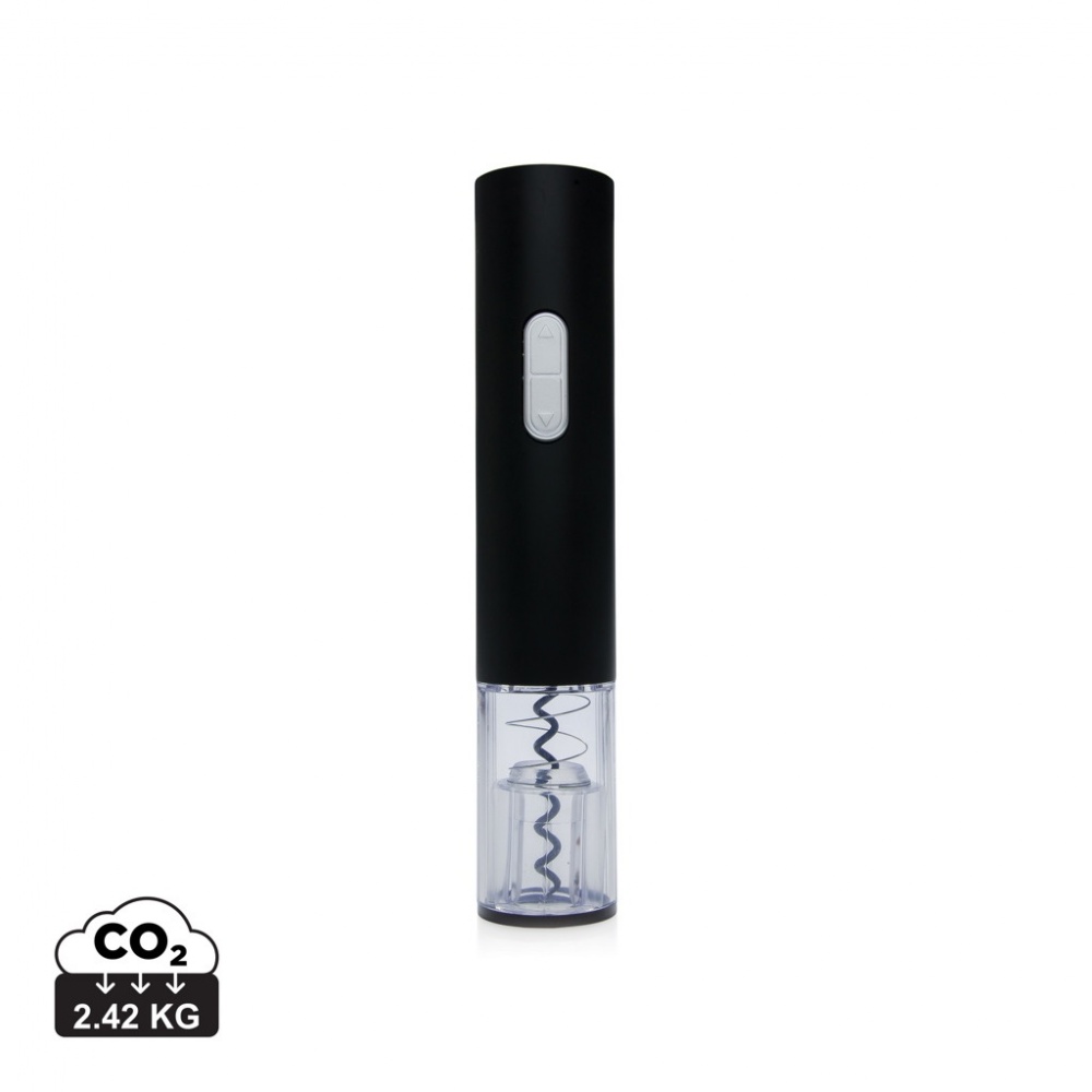 Logo trade promotional merchandise picture of: Electric wine opener - battery operated