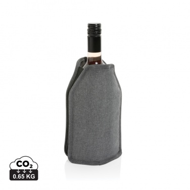 Logo trade corporate gift photo of: Vino AWARE™ RPET wine cooler sleeve