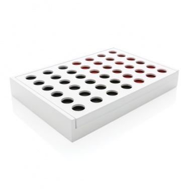 Logotrade promotional item picture of: Connect four wooden game