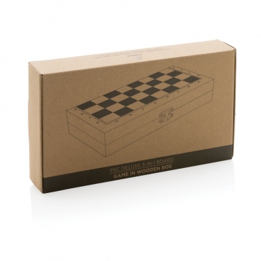 Logo trade promotional items picture of: Deluxe 3-in-1 boardgame in box