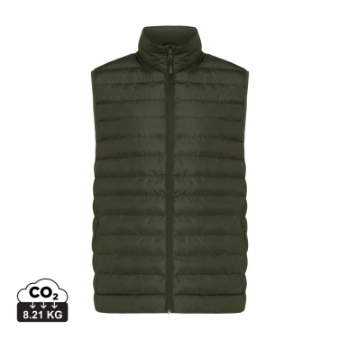 Logo trade promotional gifts image of: Iqoniq Meru men recycled polyester bodywarmer
