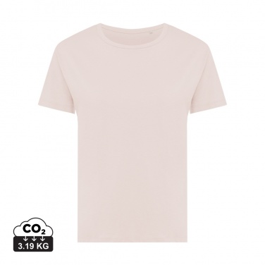 Logo trade business gifts image of: Iqoniq Yala women lightweight recycled cotton t-shirt