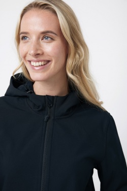 Logo trade promotional merchandise image of: Iqoniq Makalu women recycled polyester soft shell jacket
