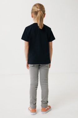 Logo trade business gift photo of: Iqoniq Koli kids lightweight recycled cotton t-shirt