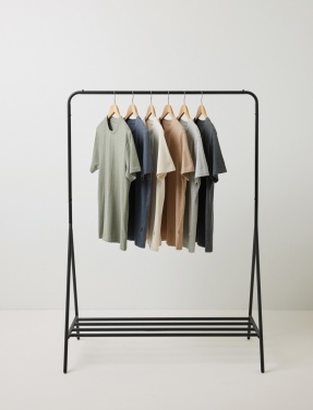 Logo trade business gifts image of: Iqoniq Manuel recycled cotton t-shirt undyed