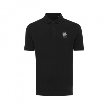 Logo trade promotional gifts picture of: Iqoniq Yosemite recycled cotton pique polo