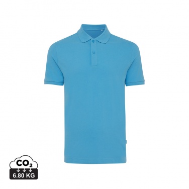 Logo trade advertising products image of: Iqoniq Yosemite recycled cotton pique polo