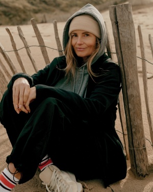 Logotrade promotional merchandise photo of: Iqoniq Torres recycled cotton hoodie undyed